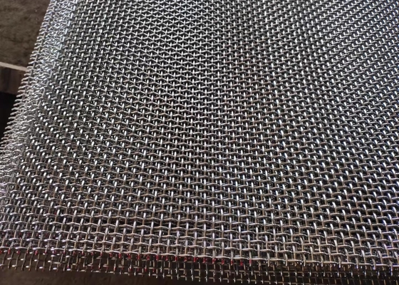2 mm roestvrij staal geweven gaas voor primaire filtratie van mijnbouw