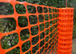 HDPE Oranje Draagbare Lichtgewichttuin die het Plastic Netwerkinstallatie Beschermen schermt