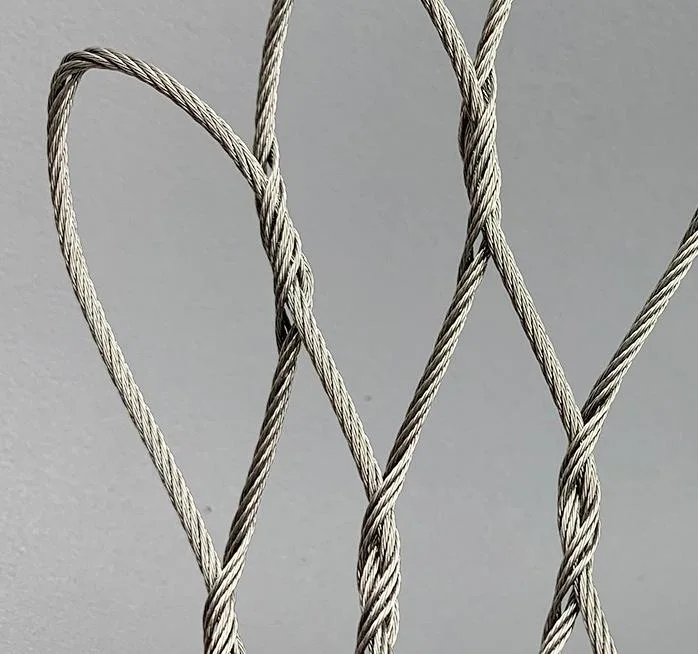 Dierentuin Cage Bescherming Roestvrij staal hek Screen Mesh Uitbreiding Web Draad touw Kabel Net 1