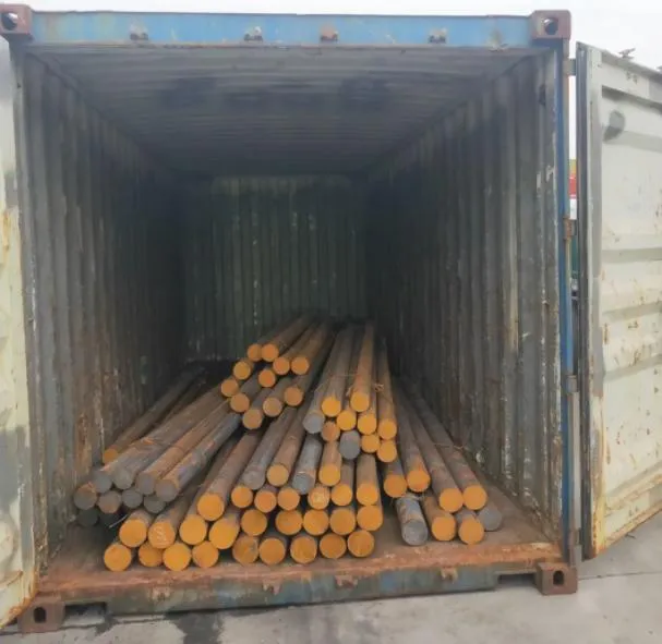 Q345B Staalbouwmaterialen HDG Ronde dowels met een diameter van 25 mm 7