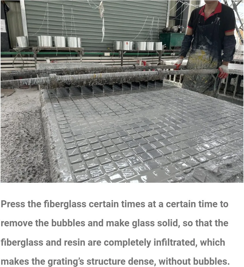 Vierkante maas 20*20*40 Glasvezel / FRP gegoten rooster High Strength Corrosion Resistant 7