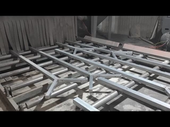 V-vorm Buigende Krommen die met pvc-Deklaag voor het Gebied van de Luchthavendienst schermen