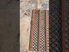 Rubber zelfreinigend trillingsschermnet voor schaliescherming