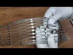 Dierentuin Cage Bescherming Roestvrij staal hek Screen Mesh Uitbreiding Web Draad touw Kabel Net