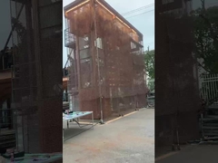 Gecrimped Decorative Metal 8 Gauge Facade Mesh voor gordijnmuur