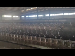 De pvc Met een laag bedekte Deklaag van het Zinkaluminium galvaniseerde Gelast Mesh Gabion Barrier Basket voor Militair