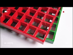 Vierkante maas 20*20*40 Glasvezel/VFK gegoten rooster met hoge sterkte corrosiebestendig