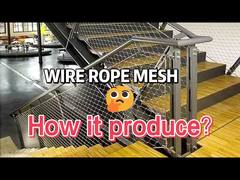 Flexibel X Tend 1,2 mm Staalkabelnet voor Balustrade