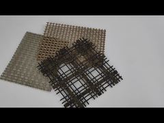 Goud roestvrij staal decoratief metalen gaas Diamantenvorm Voor gordijnen of decoratie