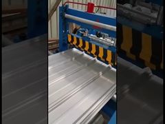 Verwerkingen voor het snijden en lassen van gewalste stalen dakplaten met een kleurcoating