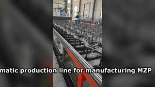 Automatische productielijn voor de productie van MZP-draadbarrières
