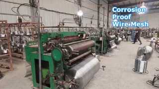 Roestvrij staal Ss316 gelast draadnet 1x30m rollen