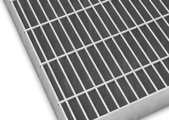 ISO Gegalvaniseerd Vloergrating Platform Getand Metaal die 0.3MM 8MM raspen