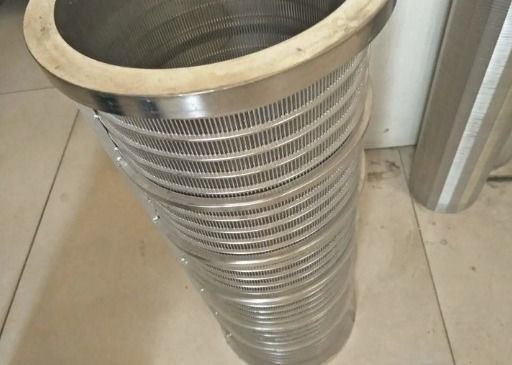 Johnson Continuous Wedge Wire Screen Pipe / Water Well Screen voor olieput