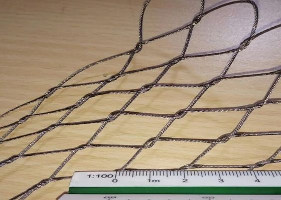 Dierentuin Cage Bescherming Roestvrij staal hek Screen Mesh Uitbreiding Web Draad touw Kabel Net