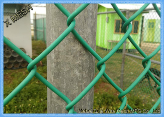 Geëxtrudeerde hekafrastering Privacyscherm / latten PVC gecoat voor grensafwerking