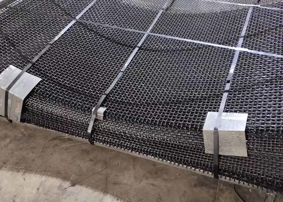 Geplooide Draadsgs die het Scherm Mesh Size 1.5m X 1.95m ontginnen