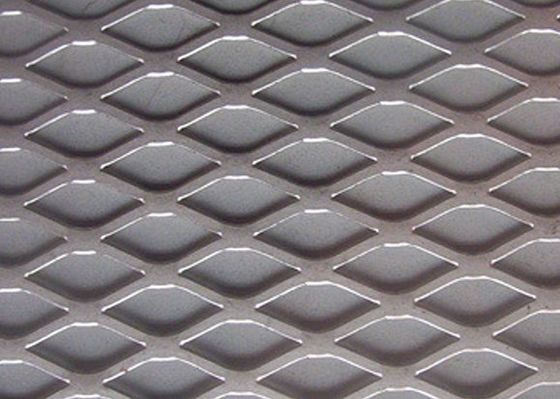 Milde roestvrij staal uitgebreid metalen gaas, 1 Inch PVC gecoate gelaste gaas