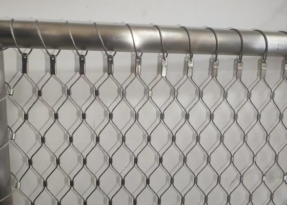 316l Netwerk van de de Kabel Opleverende Kabel van het dierentuin7x7 het Flexibele Roestvrije staal