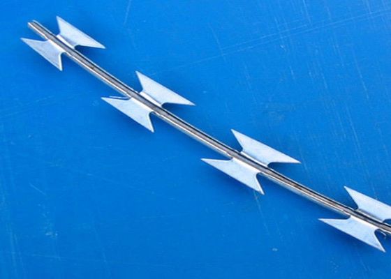 PVC-gecoate beveiliging Razor Wire Mesh hek Concertina Razor prikkeldraad