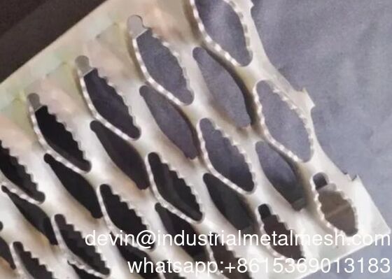 Aluminium roestvrij staal roostergreep steiger trappenkant anti-glijdende kuiltjesplaat voor ladder trappen