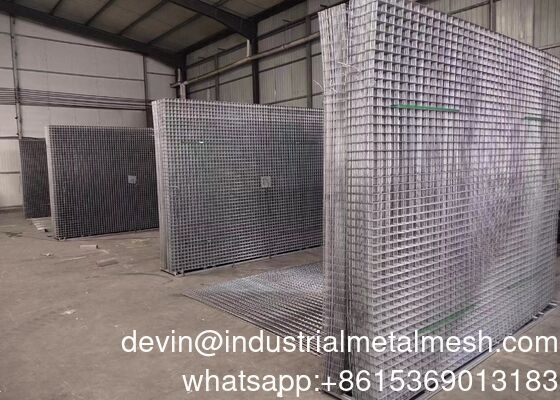 Chinese Leverancier Ijzer Gelaste Draadgaas Paneel Versterkend Gelaste Draadgaas Panelen