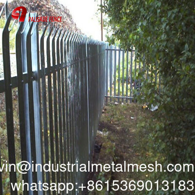 Wholesale Design Industrial Garden Powder Coating Metal Galvanized Steel Palisade Fence Panel for Outdoor
