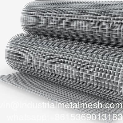 Gegalvaniseerd draadhek PVC-gecoat vierkant gat gelast gaasrol voor kippen