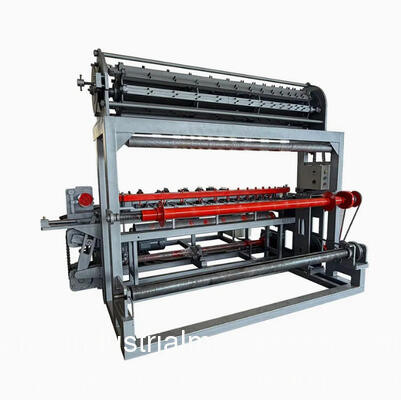 Volledig automatische grasland veld hek machine gegalvaniseerde boerderij vee hek weefmachine