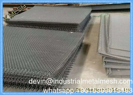 Custom High Wear Manganese Steel Sieve Screen Metal Mesh voor Aggregate Quarry Mining Vibrating Screen Industrial Woven and Welded Wire Mesh