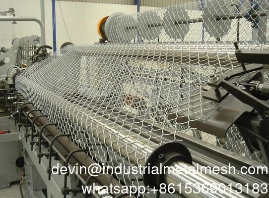 Basketball Court Chain Link Fence 36 Inch Galvanized Chain Link Fence Roll
