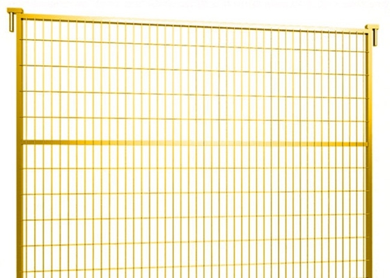 Gele Gekleurde 1.8m Standaard Openlucht de Bouw Tijdelijke Omheining Panel van Hoogtecanada