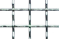 Geplooid Roestvrij staal Geweven Draadnetwerk, het Netwerkbladen van de Roestvrij staaldraad