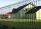 Van de Omheiningspanel welded rigid van het huis Openlucht Decoratieve Metaal 3d Buigende Gebogen Draad V Mesh Garden Fence