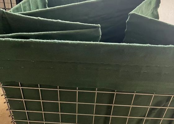 Verdedigings de Barrièreomheining Security van de zand Behoudende Muur