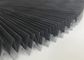Het zwarte Scherm van de Polyester Intrekbare Geplooide Vlieg/Geplooide Klamboe voor Deur