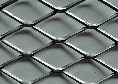 Roestvrij staal Decoratief Diamond Expanded Metal Mesh 0.5m Breedte
