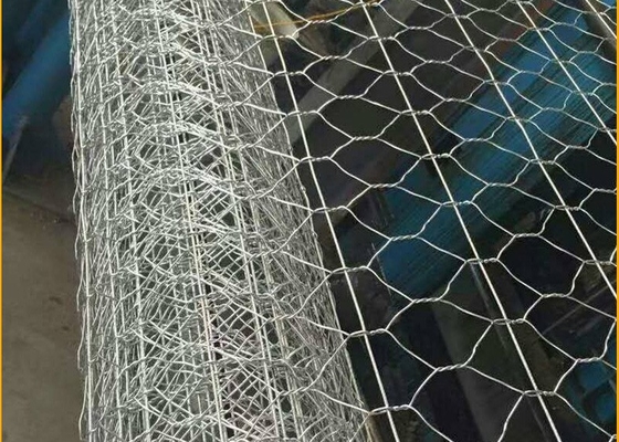 1 X 1 X 1 Meters Gegalvaniseerde Gabion-Doos/Hexagonaal Gabion-Draadnetwerk 50 X 50 Mm