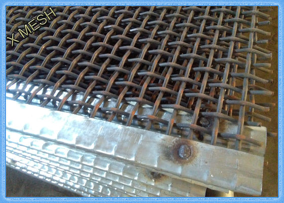 1,5 x 2 m trilschermgaas met hoog koolstofstaal vierkant gat