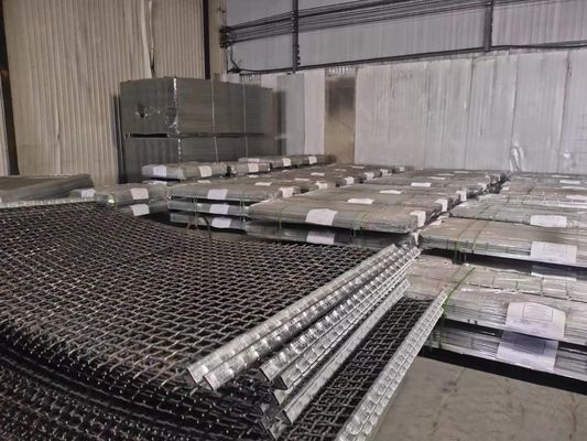 0,7 - 20 mm Gi geplooid gaas 45# medium koolstofstaal