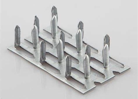 50 mm breedte anti-splits plaat rechthoekige eenzijdige doornen metalen nagelplaat