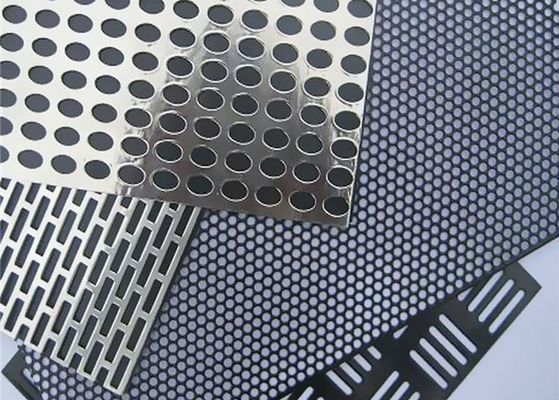 1mm Geperforeerde Metaal Mesh Grille Sheet van het Gaten het Hexagonale Blad Aluminium