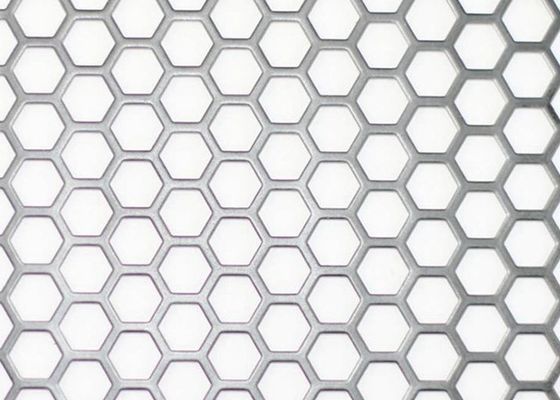 Hexagonaal Gatenblad Geperforeerd Metaal Mesh Stainless Steel