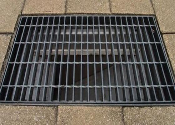 Hot DIP gegalvaniseerd stalen rooster van type I / platte staafrooster / gezaagde staafrooster