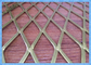 Perforated Aluminium Expanded Metal Mesh Screen Anodized Finish Surface Decorative