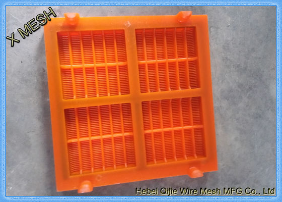 Mijnen / steengroeven Polyurethaan schermpanelen Lage bedrijfsruis Anticorrosie