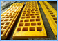Urethaan Vibrating Sieve Screen Yellow Colour Fit Aggregate Ore Processing