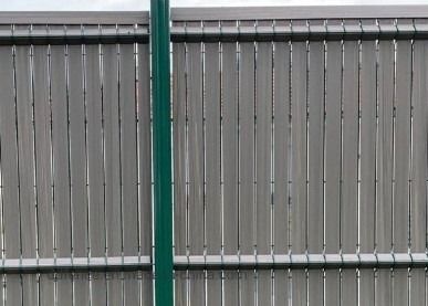 Buitenversiering 4ft gebogen metalen hek Plastic PVC gecoat