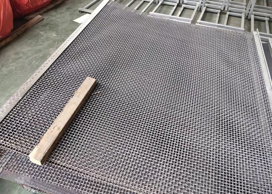 65mn het vastgehaakte Trillende Scherm Mesh For Quarry Stone Crusher
