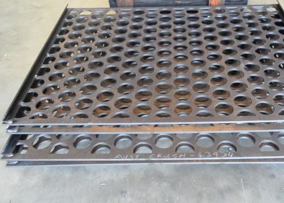 Hardheid NM Staal Metalen Punch Plate Screening